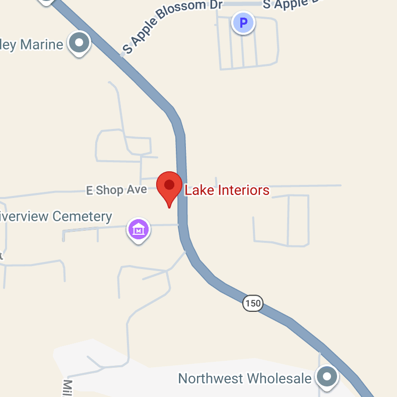 Location | Lake Interiors in Chelan, WA