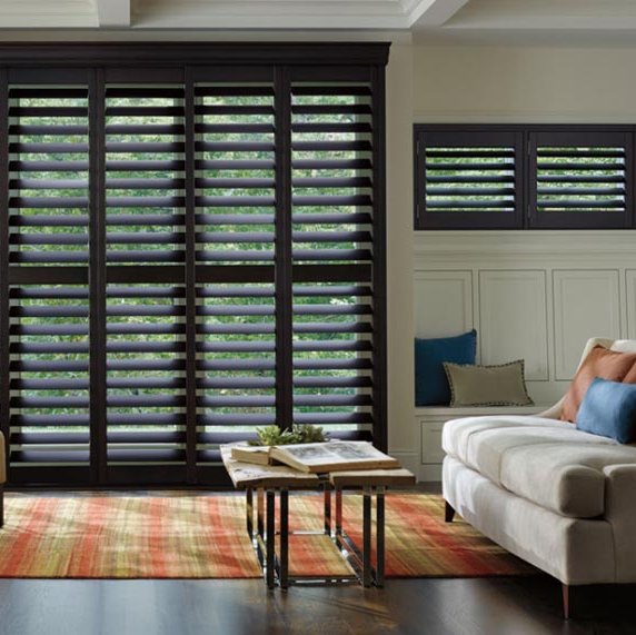 Window treatments at Lake Interiors in Chelan, WA